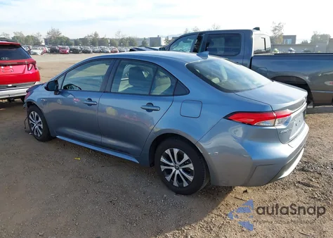 2021 Toyota Corolla Hybrid Le from USA, damaged, VIN JTDEAMDE2MJ018113